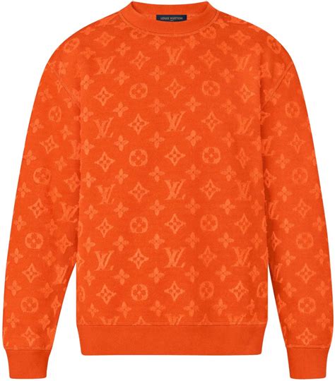 louis vuitton orange crewneck|louis vuitton bee hoodie.